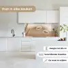 Hazestaartgras - Graanharen - Zonlicht keuken achterwand 2 middel -sfeer4_NL