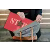 Star girl - Rood - Panter - Ster laptophoes neopreen klein -tas