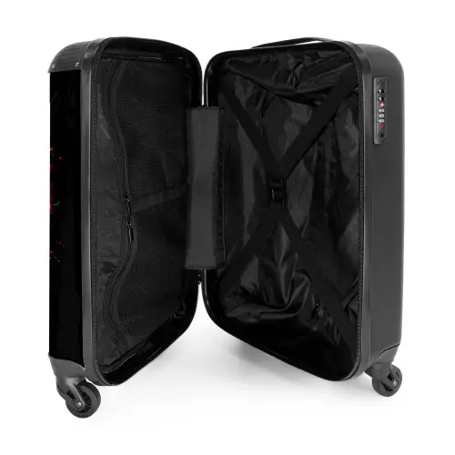 IJshockey met graffiti NBS - Handbagage koffer - Unisex middel -binnenkant