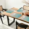 Kust - Zand - Blauw Placemat vinyl groot -zzsfeer4_Kitchenyeah-website