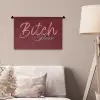 Bitch please - Rood - Blauw Wandkleed katoen klein -sfeer4