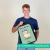 Kawai - Alpaca - Groen Rugzak - Zwart middel -sfeer7_NL