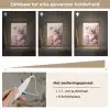 Kitten - Bloemen - Vlinders - Paars Light Box met kabel klein -USP_dimbaarNL