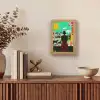 Vrouw - Keuken - Katten - Doorkijk Light Box met kabel (Tafellamp) klein -sfeer2