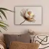 Bloem - Beige - Crème canvas 2cm klein -sfeer1