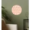 Zee - Dieren - Roze - Zeepaardje Wandcirkel behangsticker klein 186 -sfeer2