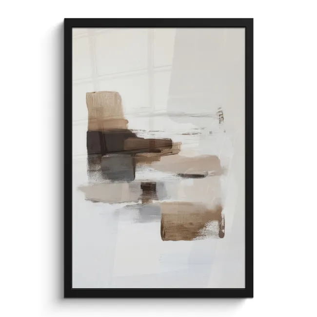 Photo Frame - Brush strokes - Balance - Beige - Brown