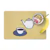 Theepot - Kopje - Beige - Illustratie Placemat vinyl groot -zzzproduct_Kitchenyeah-website