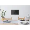 Bestek - Zwart Muursticker klein -eettafel