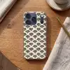 Waaiers - Botanisch - Zwart - Beige Telefoonhoesje iPhone 17 Pro klein 878 -sfeer1