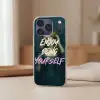 Vrouw - Roos - Quote Telefoonhoesje iPhone 17 Pro klein -sfeer2