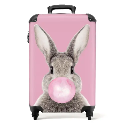 Kauwend knaagje Koffer - NBS - Handbagage middel -productfoto_recht