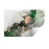 Marmer - Goud - Groen - Luxe Muursticker klein -3d