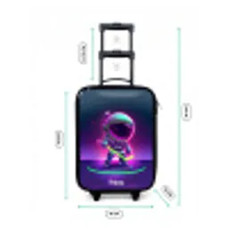Space hockey Kinderkoffer - Zwart klein -productfoto_formaten