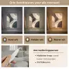 Abstract - Vormen - Modern - Beige Light Box met kabel (Tafellamp) klein -USP_lichtkleurNL