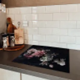 Nachtelijke Flora Symfonie Inductie beschermer vinyl 3mm middel -sfeer3