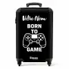 Born to Game NBS - Handbagage koffer - Kinderen Unisex middel -productfoto_recht
