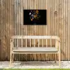 Zonnebloemen - Boeket - Kleurrijk Tuinposter op houten frame 2 cm dik klein -sfeer4
