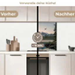 Bergen - Water - Bomen keuken achterwand 2 middel -voor-na2_DE
