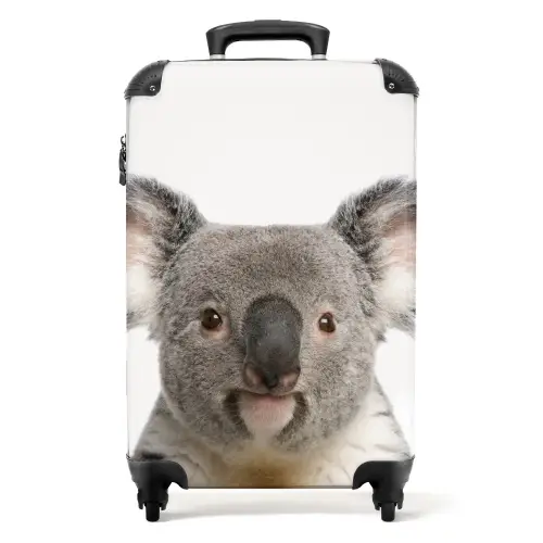 Schattige Koala Beer NBS - Handbagage koffer - Unisex middel -productfoto_recht