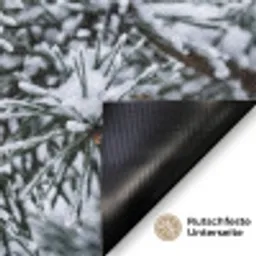 Dennenappel - Tak - Sneeuw - Winter - Sfeervol Deurmat klein -antislip_DE