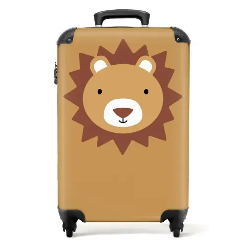 Leo leeuw NBS - Handbagage koffer - Unisex middel -productfoto_recht