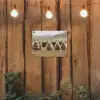 Schapen - Weidenlandschap - Heuvels tuinposter los doek klein -sfeer1