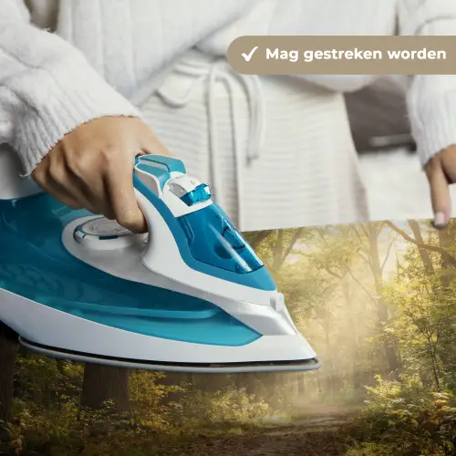 Zonlicht - Bospad - Bomen Wandkleed katoen klein -sfeer9