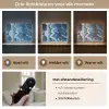 Golven - Blauw - Schuim Light Box met batterij (Wandlamp) middel -USP_lichtkleurNL