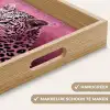 Panter - Luxe - Roze Dienblad Rechthoek middel -USP_HandgreepNL