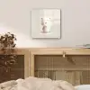 Beertje - Sneeuwvlokje - Wit - Pluizig plexiglas 5mm klein -sfeer4