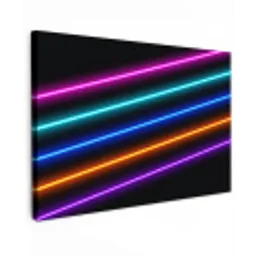 Esthetiek - Retro - Neon canvas 2cm klein -z3d