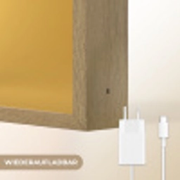 Hamster - Nootje - Geel - Knaagdier Light Box met batterij (Wandlamp) middel -USP_websiteoplaadbaarDE