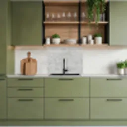 Beton - Grijs - Industrieel - Patroon keuken achterwand 2 middel 865 -sfeer3