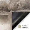 Rivierlandschap - Minimalistisch - Aardetinten Deurmat klein -antislip_NL