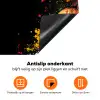 Fastfood - Graffiti - Hamburger - Eten - Modern Inductie beschermer vinyl 3mm klein -zzzzzzz-td-onderkant