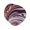 Marmer - Roze - Goud - Glitter - Marmerlook - Luxe Wandcirkel Organisch Forex 3mm klein -3d