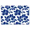 Floraal - Modern - Blauw Placemat vinyl groot 368 -zzsfeer1_Kitchenyeah-website