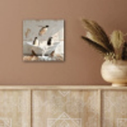 Vintage - Pinguïn - Badkuip - Schuim aluminium wit klein -sfeer4