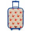 Krabbenkwestie Kinderkoffer - Blauw klein -zz3dotto