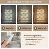 Bladeren - Structuur - Groen Light Box met kabel (Tafellamp) klein 925 -USP_lichtkleurNL