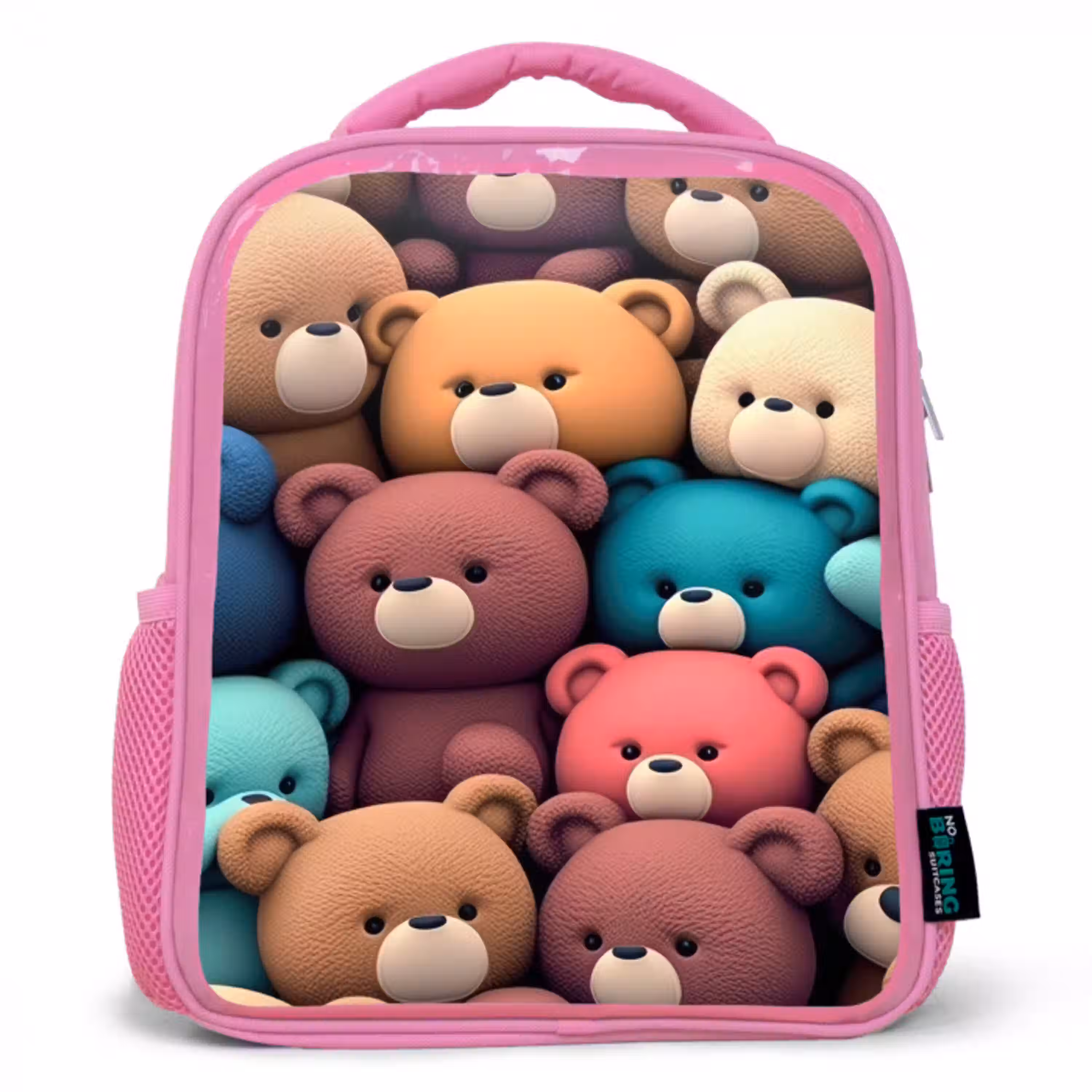 Beren Bonanza Kinderrugzak - Roze middel -3d