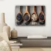 Houten - Lepels - Rijst - Zaden canvas 2cm klein -sfeer6