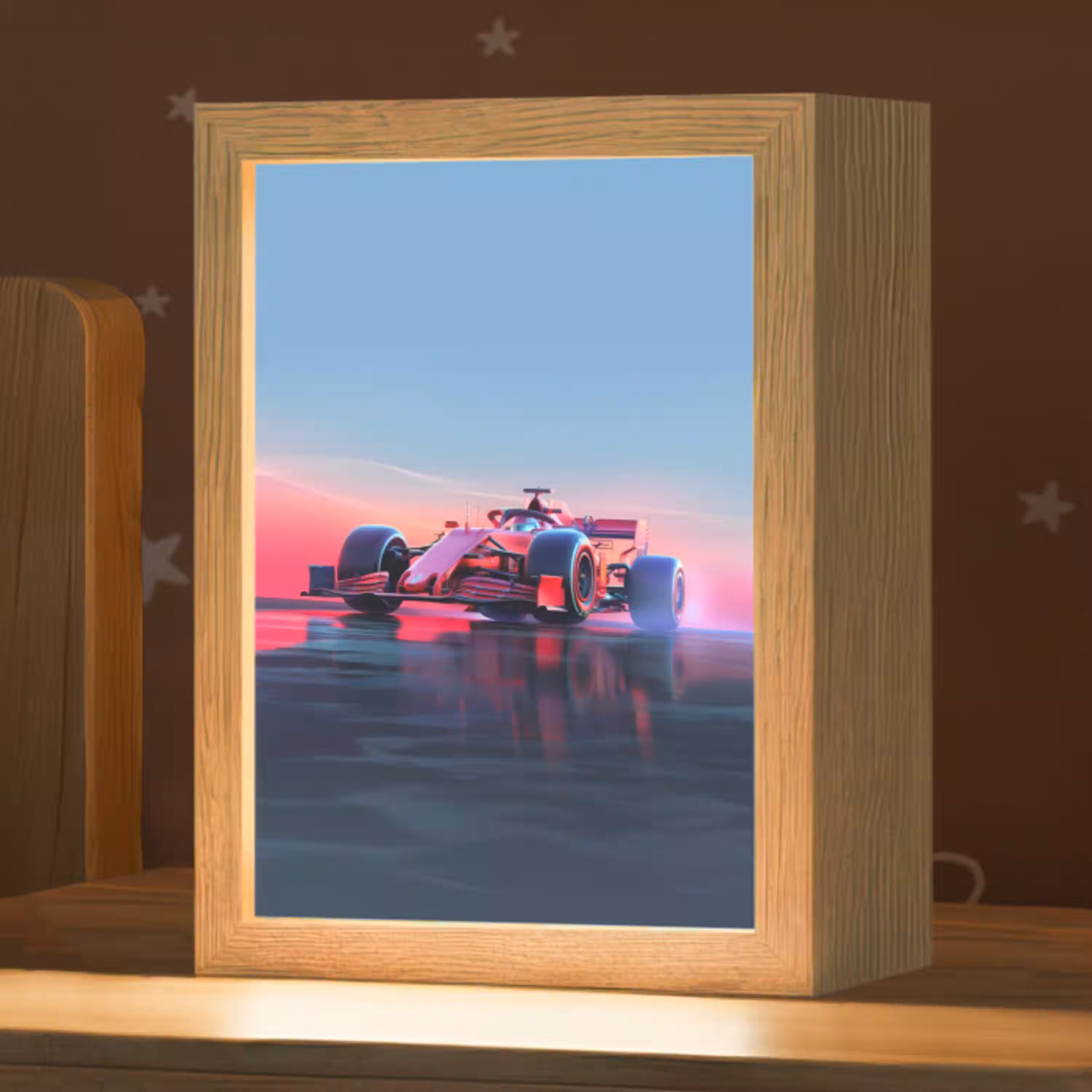 Formule 1 - Race  - Auto - Jongens Light Box met kabel klein -zzz_3d_website
