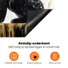Panter - Zwart - Abstract - Goud Inductie beschermer vinyl 3mm klein -zzzzzzz-td-onderkant
