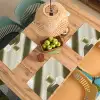 Matcha - Glas - Groen - Minimalistisch Placemat vinyl groot -zzsfeer5_Kitchenyeah-website