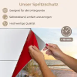 Strand - Zon - Duin - Gras - Zand - Horizon keuken achterwand spatscherm klein -spatscherm_DE