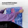 Tijger - Roze - Bladeren - Jungle Inductie beschemer met haakjes middel -ky-ophangen-nl