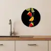 Fruitige Waterdans KitchenYeah - Keuken - Wandcirkel Forex klein -sfeer3