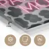 Panterprint - Zwart - Neonletters - Roze plexiglas 5mm klein -sfeer2